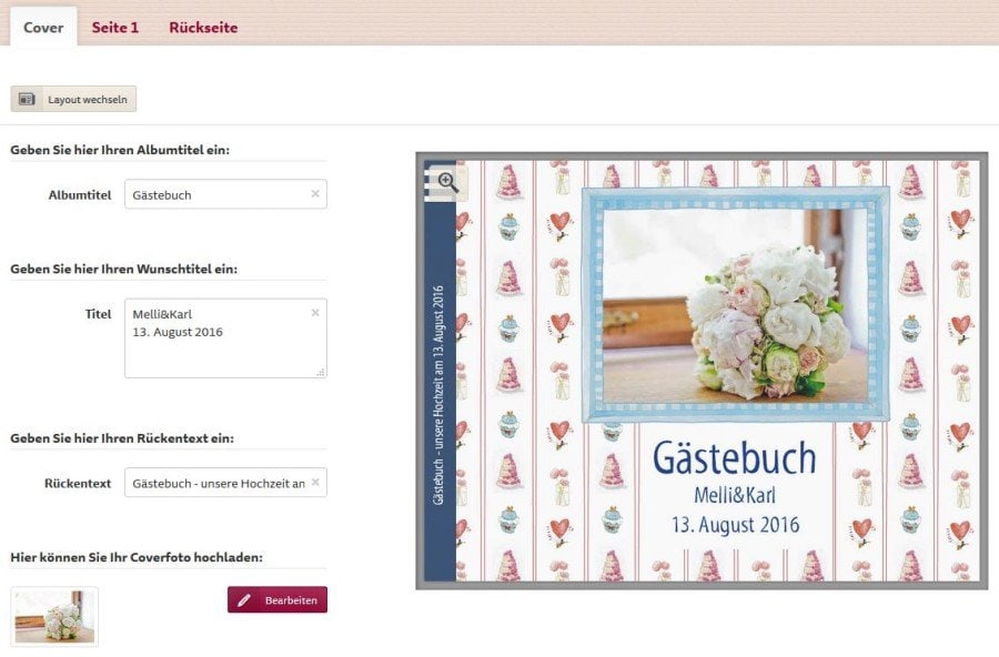 Gästebuch von Geschenkeschatz und Ars Edition