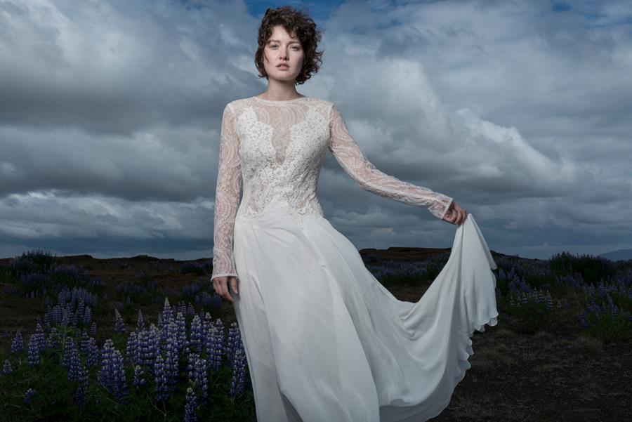 Iceland Inside - die Kollektion 2018 von therese&luise mit Brautkleidern voller Leichtigkeit