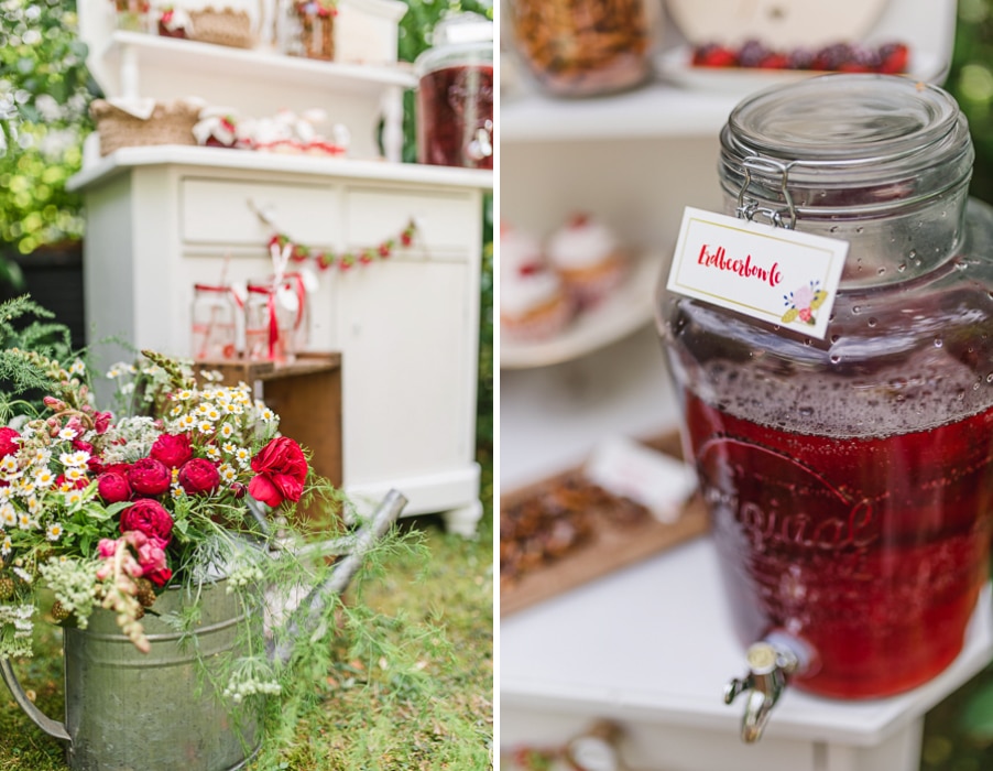 Erdbeer-Hochzeit: Ideen zur Deko im Vintage-Stil