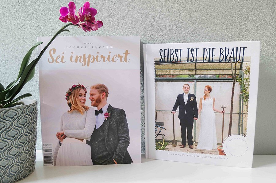 Das 6. Heft „Sei inspiriert“ & das DIY-Buch „Selbst ist die Braut“