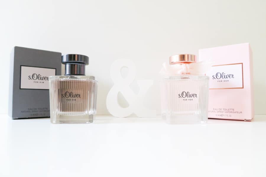 Düfte für die Hochzeit: Gewinne euer Parfum-Set von s.Oliver FOR HER & FOR HIM