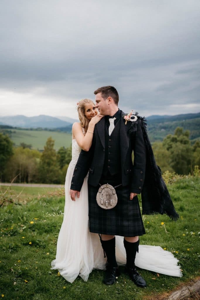 Bayerischschottische Hochzeit mit humanistischer Trauung