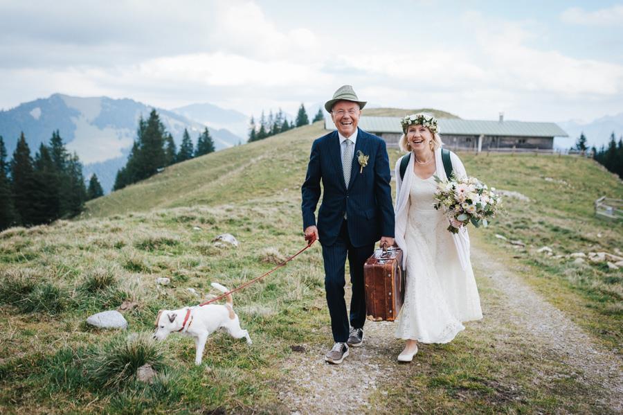 Heiraten mit über 50 Jahren: eine Hochzeit zu zweit