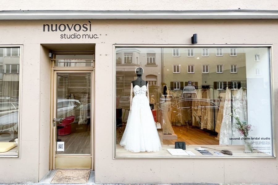Exklusives second hand Brautkleid kaufen in München